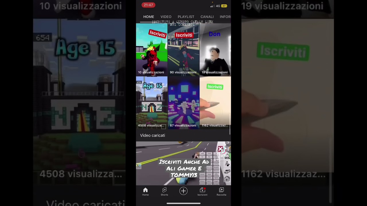 ISCRIVITI A QUESTO CANALE