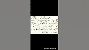 ما# تيسر# من #سورة # الزمر #بصوت# القارئ #أبو محمد #الرشيد######