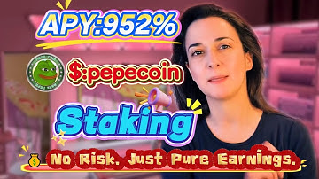 ⚡ (Mining Tutorial) Made $500+ in Just 24 Hours by Staking pepecoin – 900%+ APY Real Test!