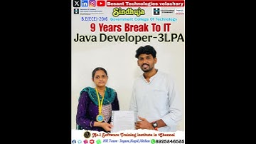 Java Developer Course in Chennai | Best Java Training Institute 2025 | Besant Technologies