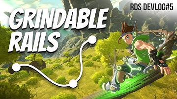 [RDS DevLog#5] Adding Grindable Rails To My Game