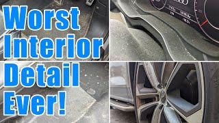 DISASTER DETAIL: Detailing A Smoker's Interior - Plus Plenty Of Dog Hair! by The Detailing Space 1,635 views 7 months ago 9 minutes, 10 seconds