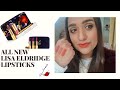 NEW LISA ELDRIDGE VELVET LIPSTICKS 2020 | LIP SWATCHES & NATURAL LIGHT SWATCHES | ALL NEW SHADES