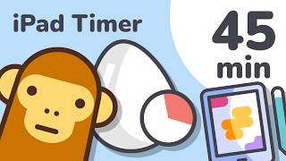 45 Minute iPad Timer for Kids (Visual Countdown)