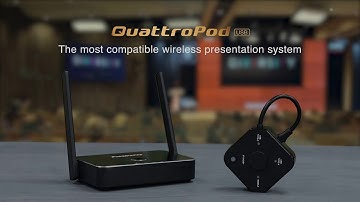 QuattroPod USB - Das am besten kompatible kabellose Präsentationssystem!