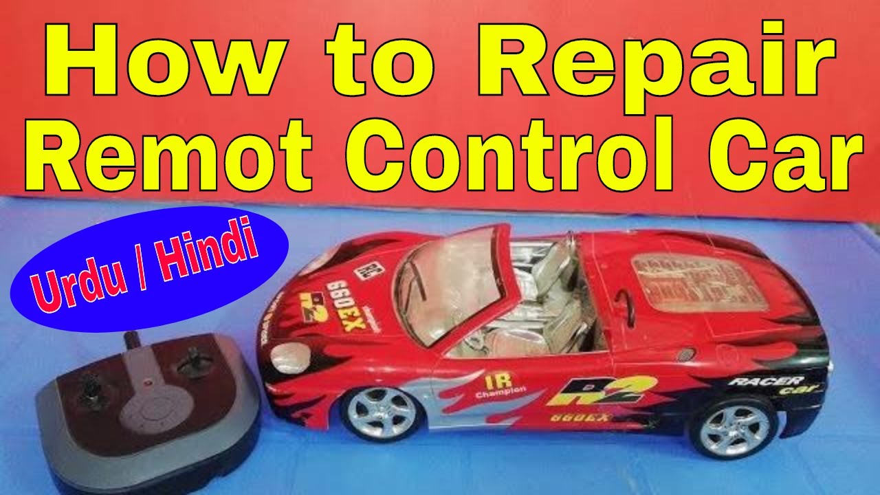 remote control car repairing