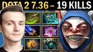 Meepo Dota 7.36 Miracle with 1400 XPM and 19 Kills - TI13