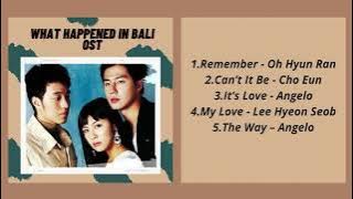 What Happened in Bali OST