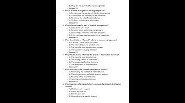 UGC NET JUNE 2024 | UNIT 8 MARKETING MANAGEMENT | QUIZ 13 #ugcnet2024