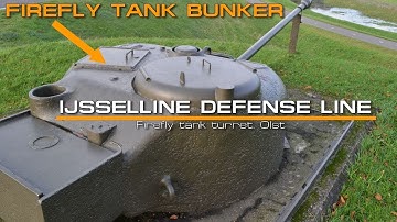 IJsselline defense line, Firefly tank turret, Olst