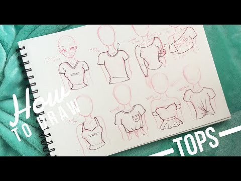 Video: How To Draw Clothes For Girls