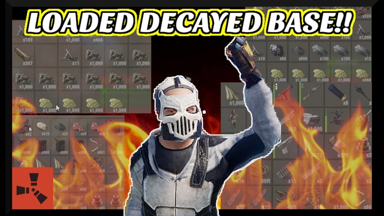 RUST | DECAYED BASE Made Me RICH!! Rust Solo Survival #3 - YouTube