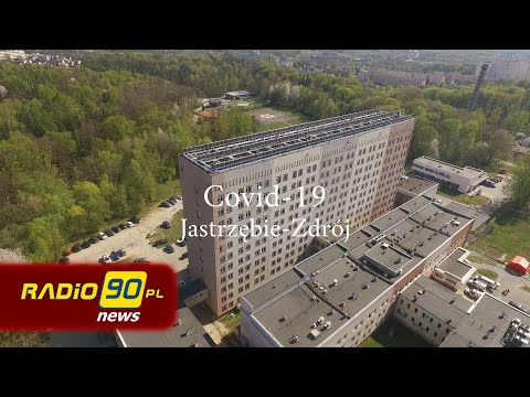 Jastrzębie-Zdrój during coronavirus pandemic | drone video