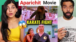 Aparichit (Anniyan) KARATE SCENE | Comedy Scene | Aparichit Reaction !!