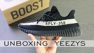 YEEZY BOOST 350 V2 BLACK WHITE | Oreos Unboxing Review | Alex Costa