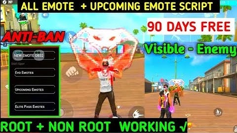 Free Fire GG Emote Script Visible All 🛡️| Free Fire Emote Script 🔥| GG Emote Script Visible Enemy