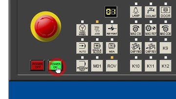 Tutorial menghidupkan mesin & Referensi Mesin CNC (Swansoft Siemens 808DM) Part.1