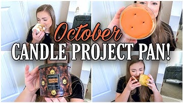 BATH & BODY WORKS PROJECT USE IT UP OCTOBER 2022 | October project pan!