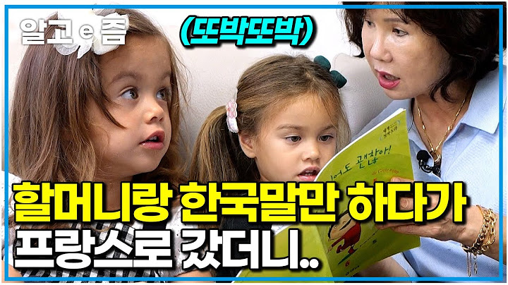 한국 살다가 프랑스 돌아갔더니 프랑스어가 낯설어진 동생들. 그런 동생들을 위해 직접 선생님이 된 장남 이안｜안녕! 4남매｜알고e즘