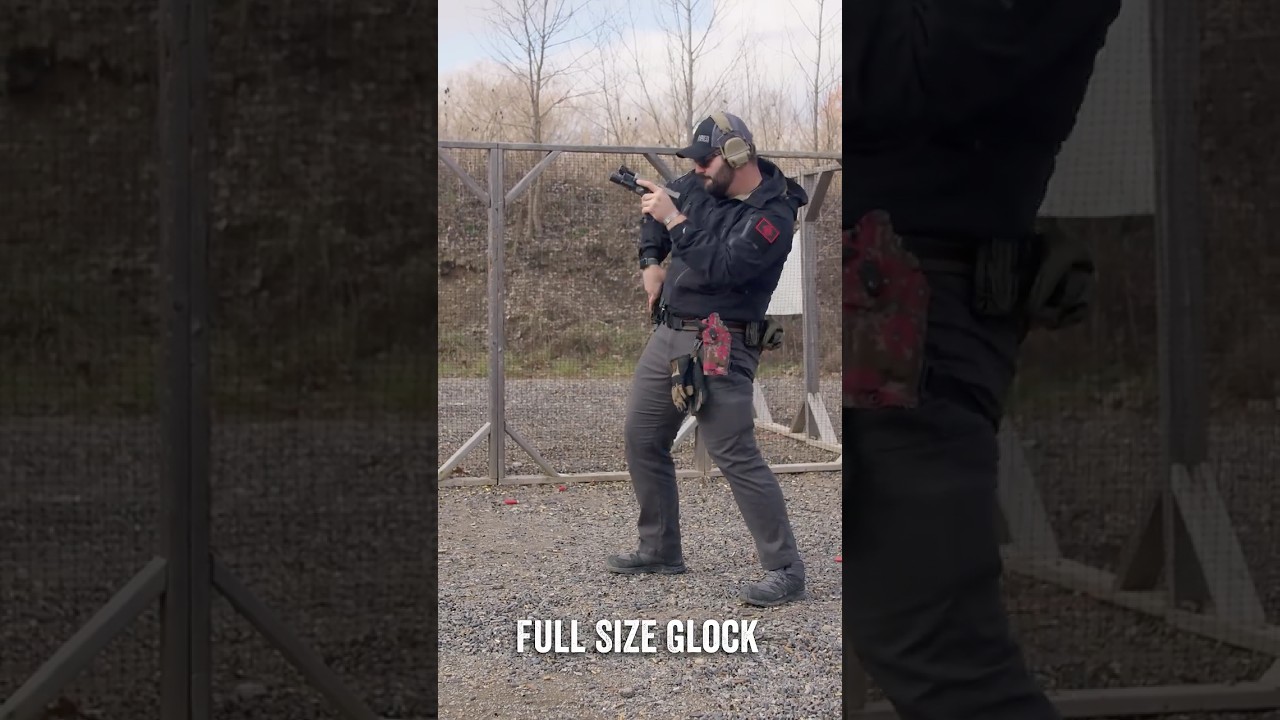 Стрельба из полноразмерных и субкомпактных пистолетов