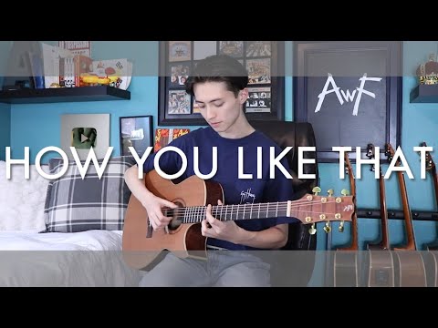 How You Like That - Blackpink - acoustic fingerstyle guitar cover KPOP