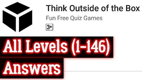 Think Outside the box Game all levels answers Puzzle game Android