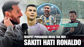 Pengakuan Mengejutkan Messi Soal Pemecahan Rekor Ronaldo Sebagai Bintang Paling Dicintai di Dunia