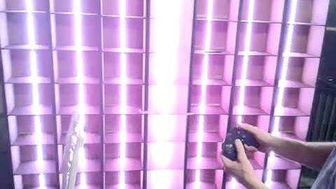 Wireless playstation controlled individually addressable LED array.