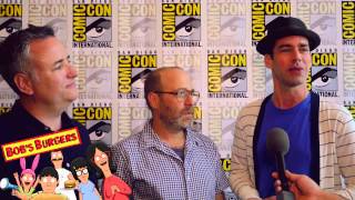 Larry Murphy (Teddy), H. Jon Benjamin (Bob) & John Roberts (Linda) talk Bob's Burgers Season 6