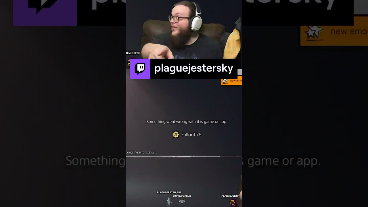 I feeling my game is about to crash. | plaguejestersky on #Twitch