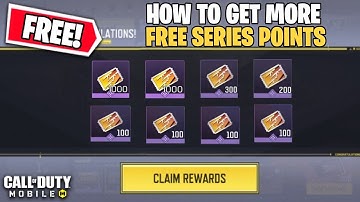 How to get FREE SERIES POINTS in CODM | Zodiacs Series Armory COD Mobile
