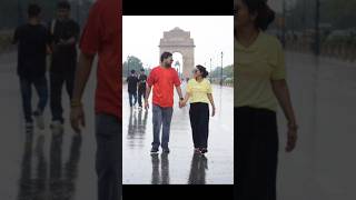 delhi India gate me and my husband ❤️🙌🏻 #viralvideo #youtubeshorts