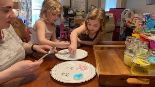 Peeps Science Experiment 1 - What Happens When We Put Peeps in Different Liquids?