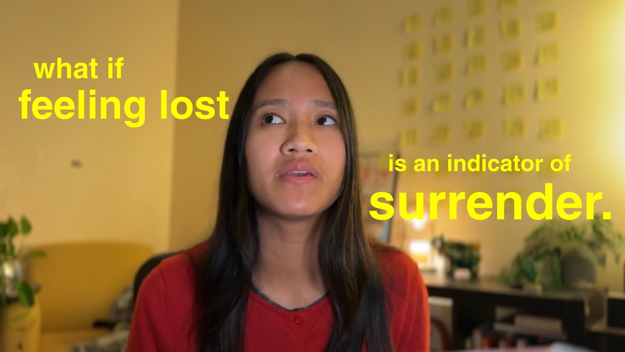 why feeing lost might mean you’re right where God needs you to be.