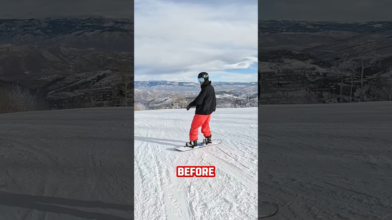 Beginner Help - slide into the direction of the turn #snowboarding ...