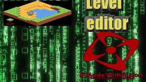 Clickteam fusion 2.5 - Isometric level editor tutorial