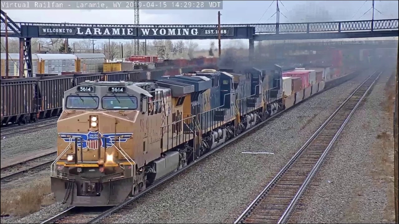 Sign Goes Up at the Laramie Depot + Smoker YouTube