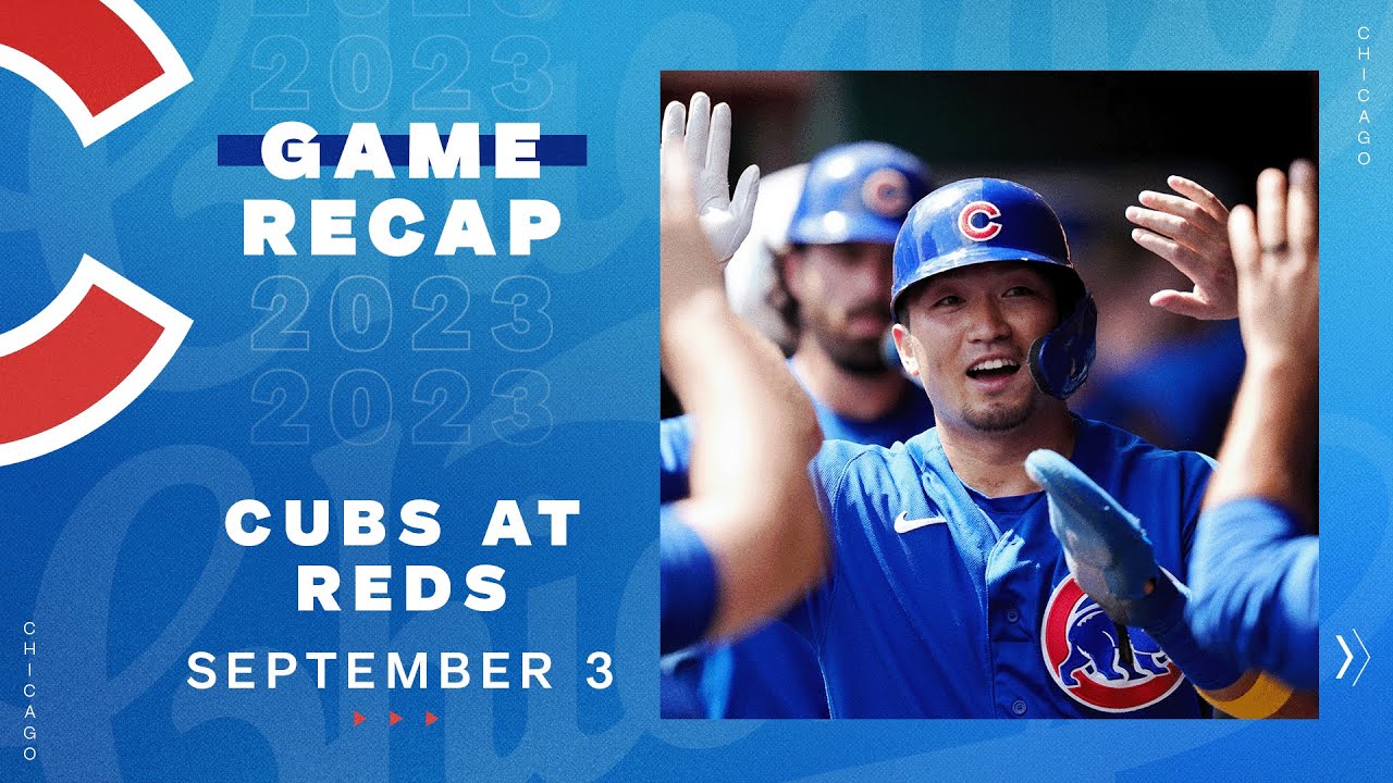 Game Highlights: Cubs Offense Explodes in the 8th Inning in 15-7 Win vs. Reds | 9/3/23