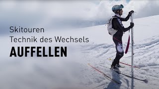 Excursions à skis – Technique de changement: Repeauter »