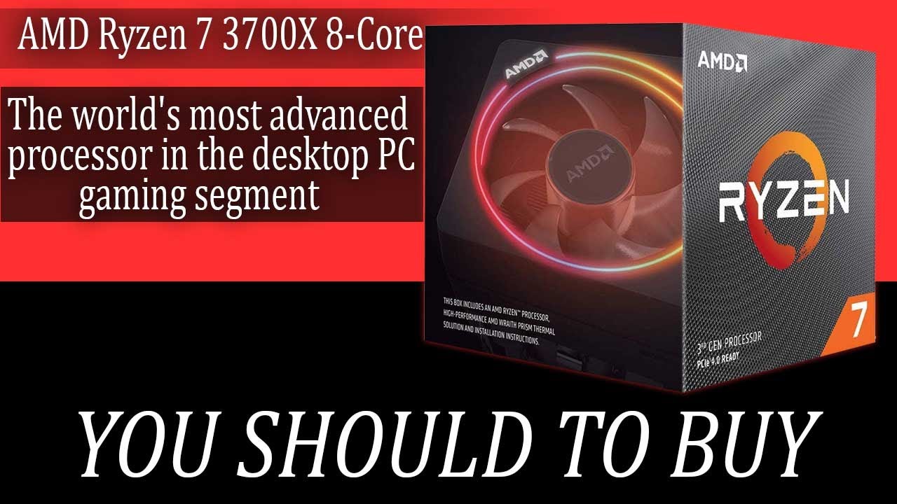 Best Gaming Processor | AMD Ryzen 7 3700X 8 Core | Gaming Processor