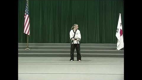 Pyong An Oh Dan    WTSDF Form #10  --  2nd RED requirement