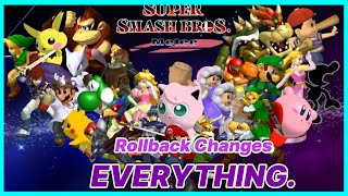 Melee Netplay's Rollback is a GAME CHANGER