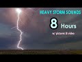 Thunderstorm Sounds | Relaxation, Background, Sleep, White Noise