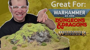 The EASIEST and BEST LOOKING wargaming hills.