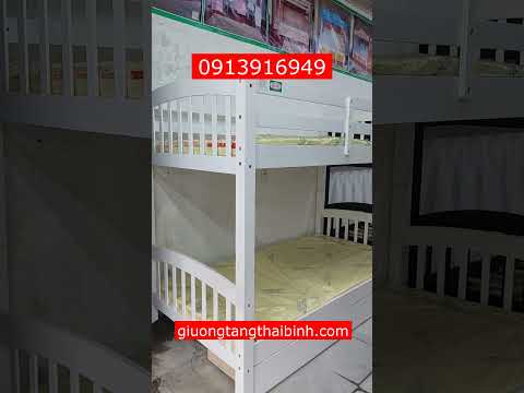 Khám phá mẫu giường tầng gỗ đẹp cho bé – Chắc chắn, bền đẹp, giá cực tốt