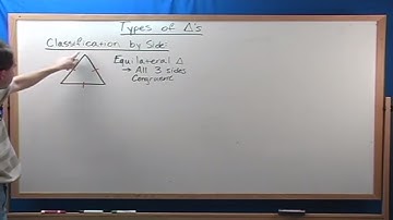 Lesson 5 - Types Of Triangles (Geometry Tutor)