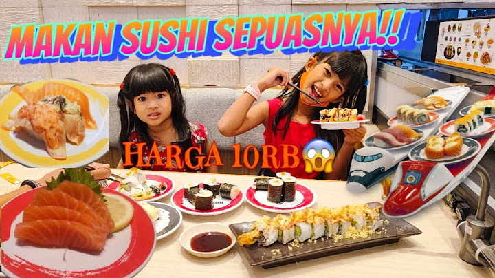 makan sushi di anter kereta😁sushi terenak #viralditiktok #viralvideos #viralshorts #modelcilik