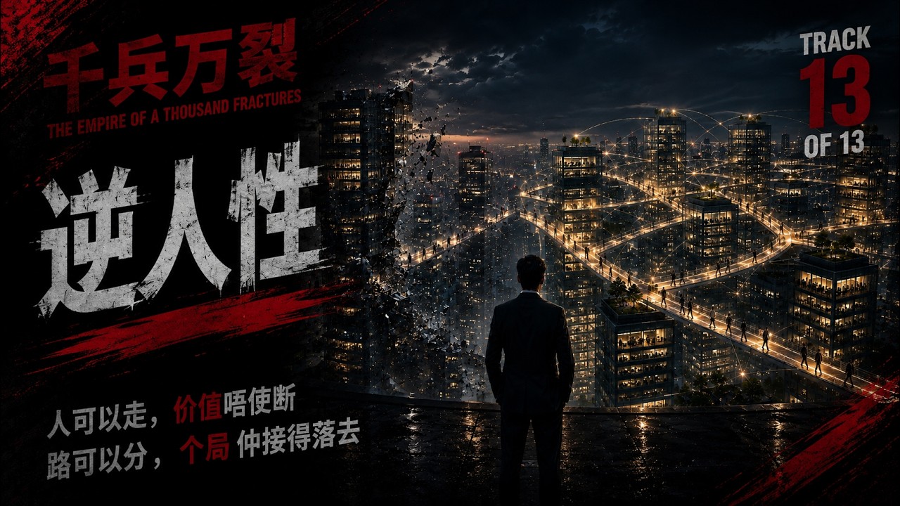 13. 《逆人性》｜千兵万裂｜人可以走，但做过嘅价值唔应该一齐散