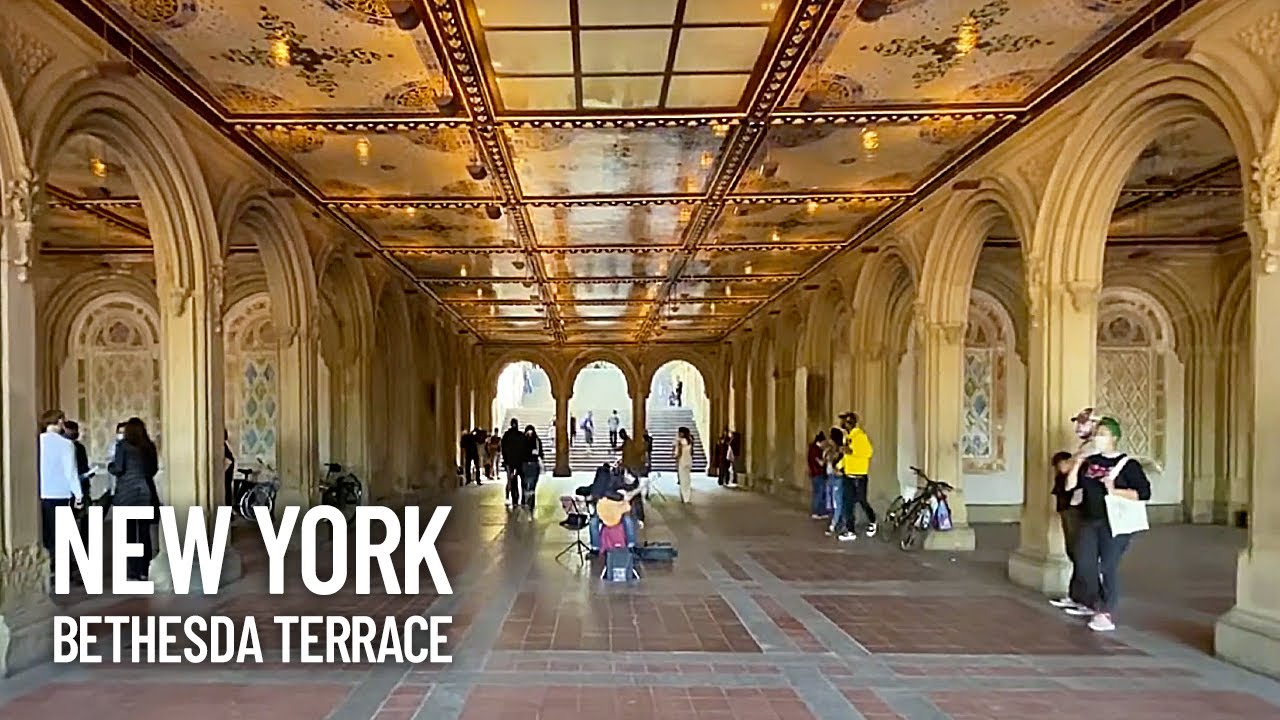 Inside Central Park: The Arcade at Bethesda Terrace