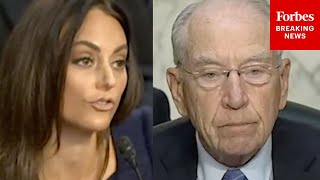 Trump Judge Nominee Jennifer Mascott Discusses Clerking For Gorsuch & Thomas With Chuck Grassley Content